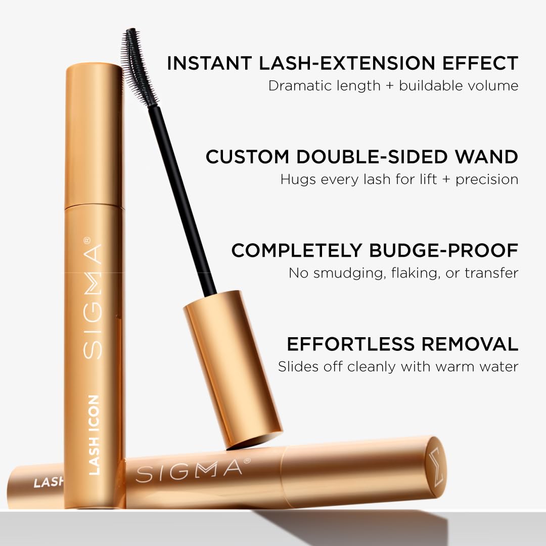 Sigma Lash Icon Lengthening and Volumizing Tubing Mascara