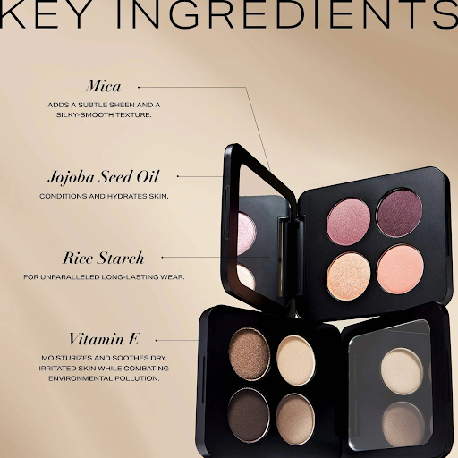 Youngblood Mineral Cosmetics Pressed Mineral Eyeshadow Quad